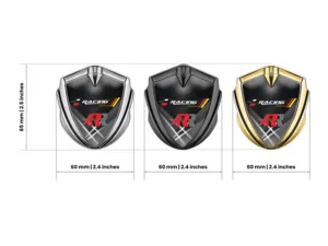 Metal Domed Emblem Sturdy Premium Domed